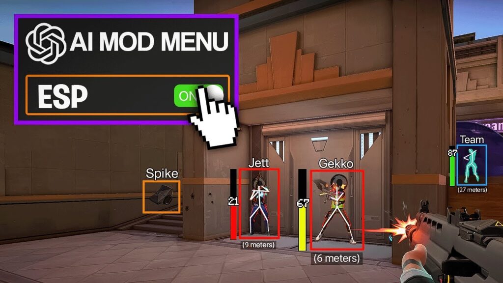 Can AI Make Valorant Hacks?