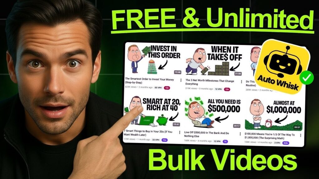 Create Unlimited AI Finance Videos in Bulk | 100% FREE Tools (2026)