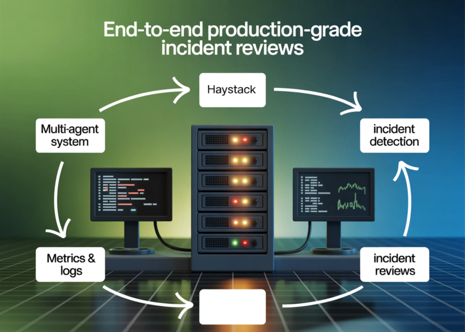How a Haystack-Powered Multi-Agent System Detects Incidents, Investigates Metrics and Logs, and Produces Production-Grade Incident Reviews End-to-End How a Haystack-Powered Multi-Agent System Detects Incidents, Investigates Metrics and Logs, and Produces Production-Grade Incident Reviews End-to-End